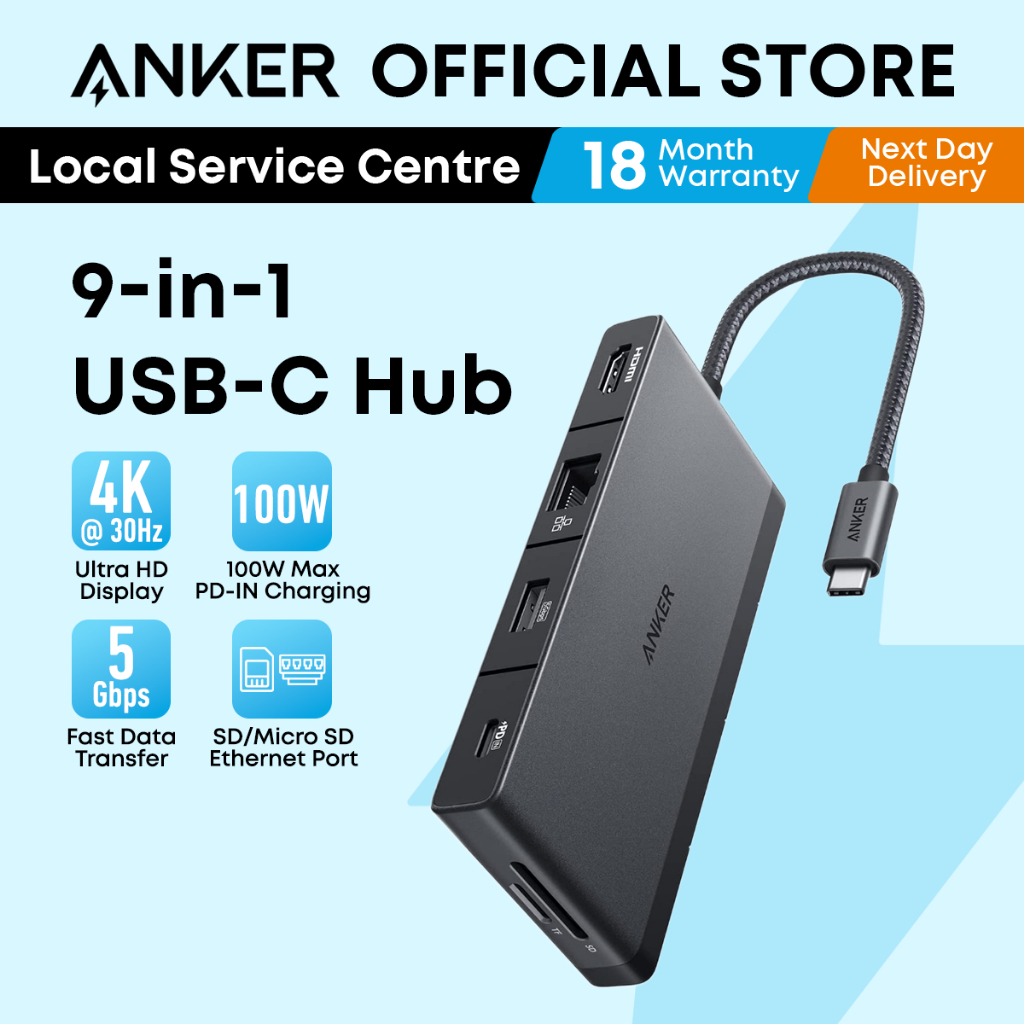 Anker USB-C Hub PowerExpand (11-in-1 dual HDMI) — photo 1