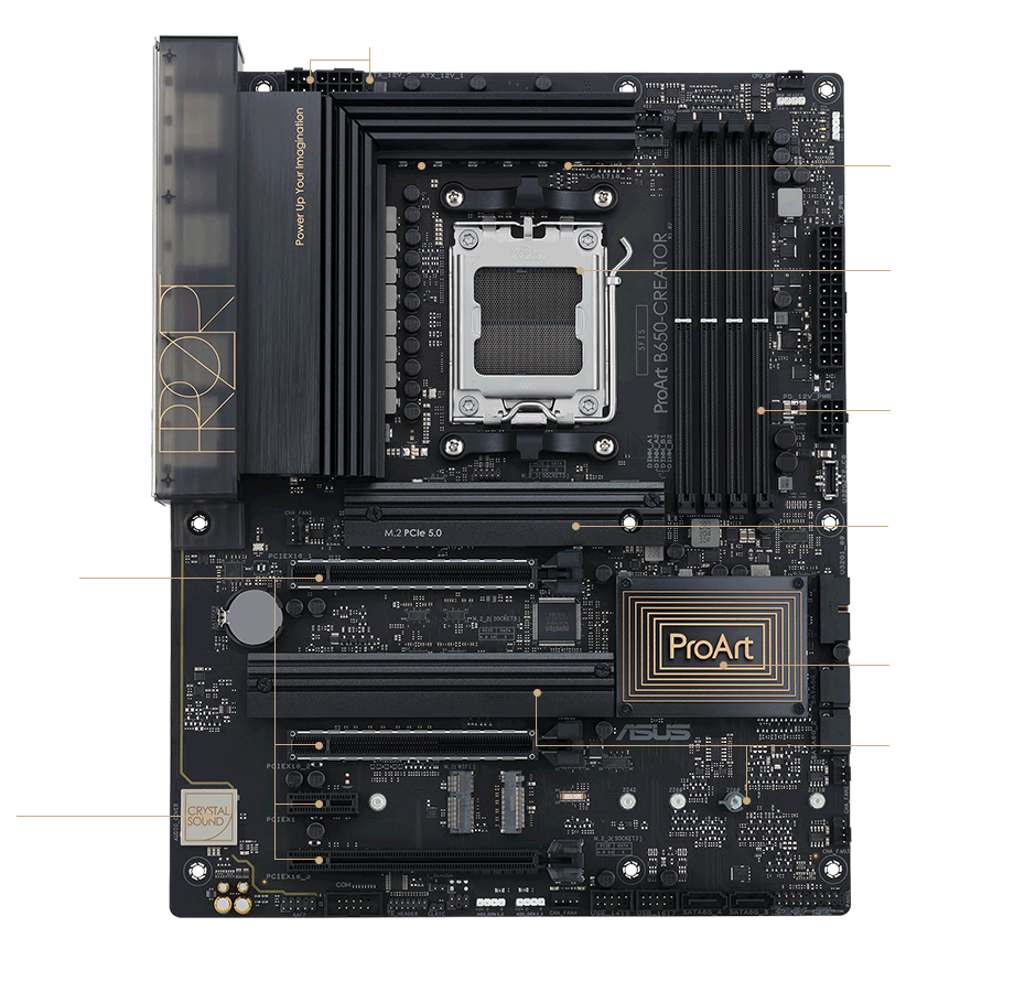 ASUS ProArt B650 Motherboard (ProArt X670E-Creator) — photo 1