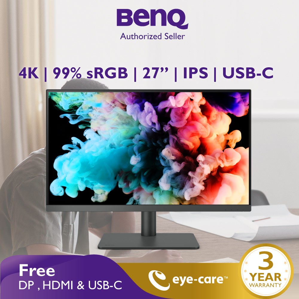 BenQ PD2705U DesignVue (27" 4K) — photo 1