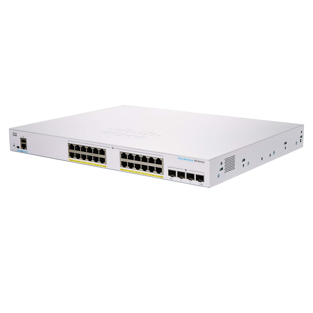 Cisco CBS350-24FP Managed Switch (24-port 370W) — photo 1