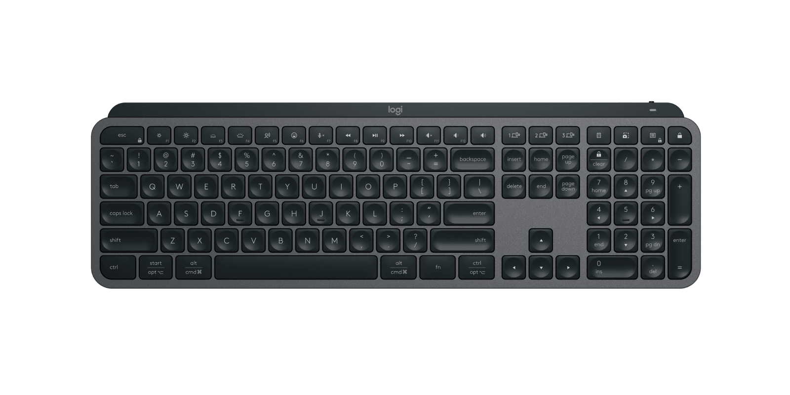 Logitech MX Keys S Keyboard (MX Keys S Combo (+ mouse + palm rest)) — photo 1