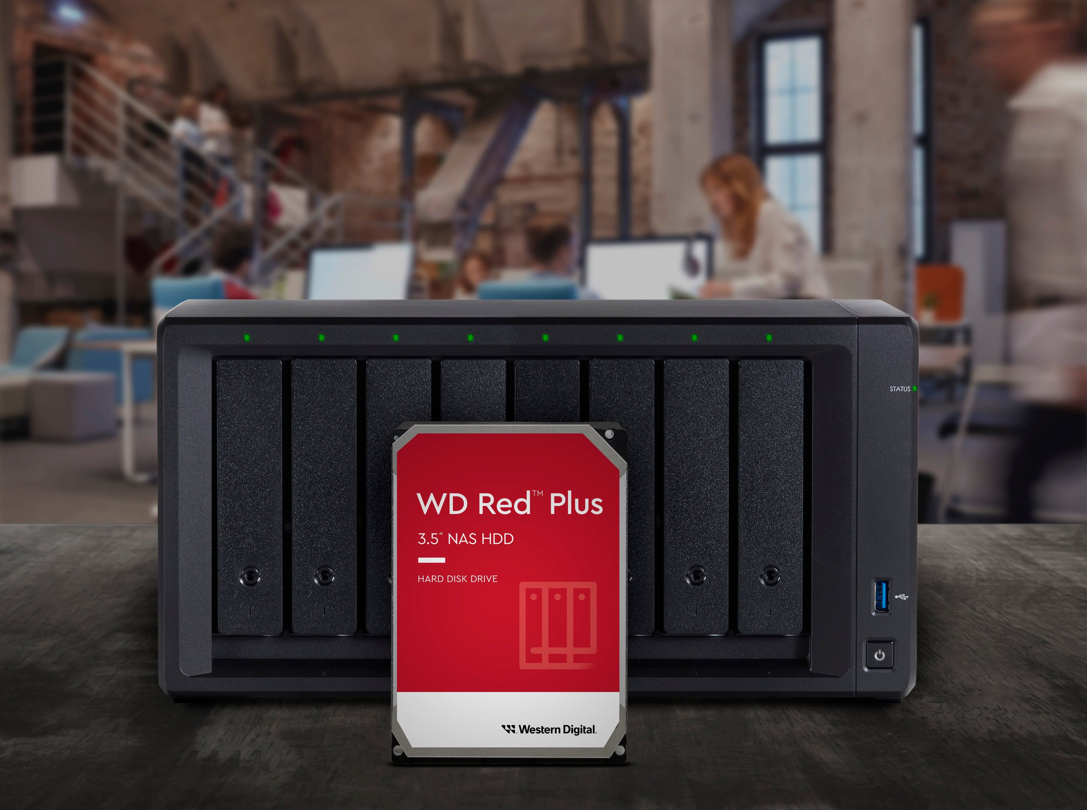 WD Red Plus NAS Hard Drive (4 TB) — photo 1